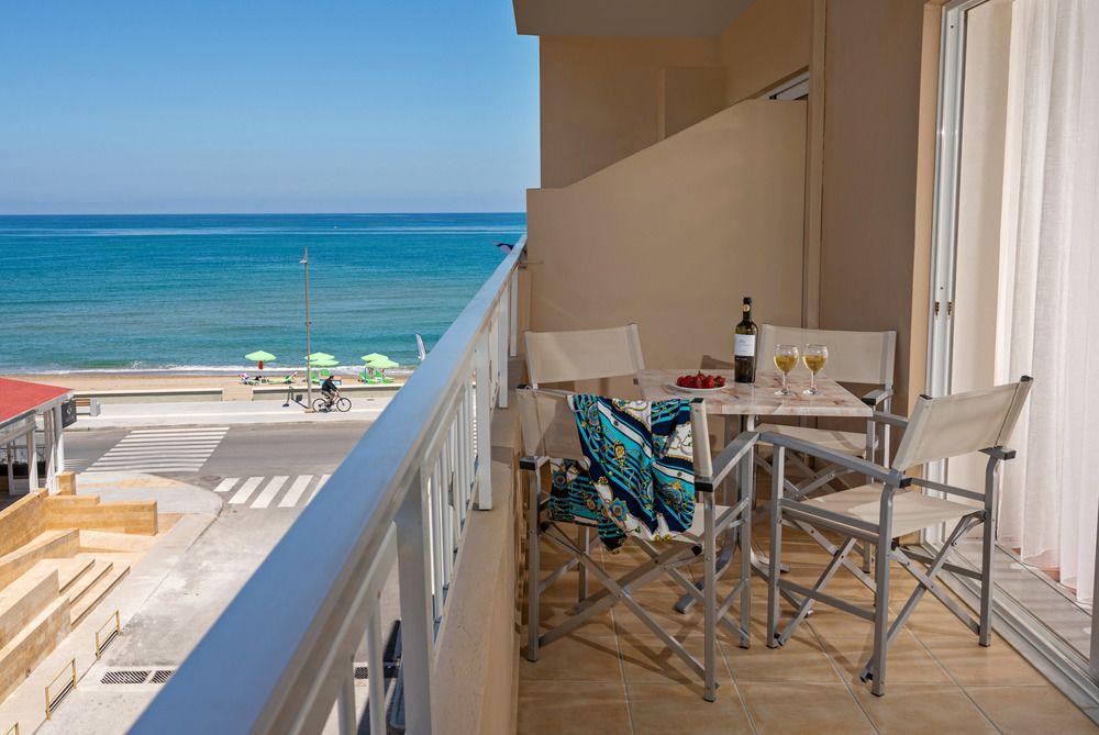 Batis Beach Hotel Rethymno Exterior foto