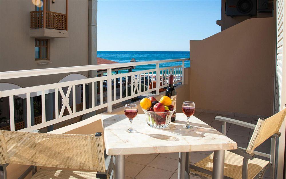 Batis Beach Hotel Rethymno Exterior foto