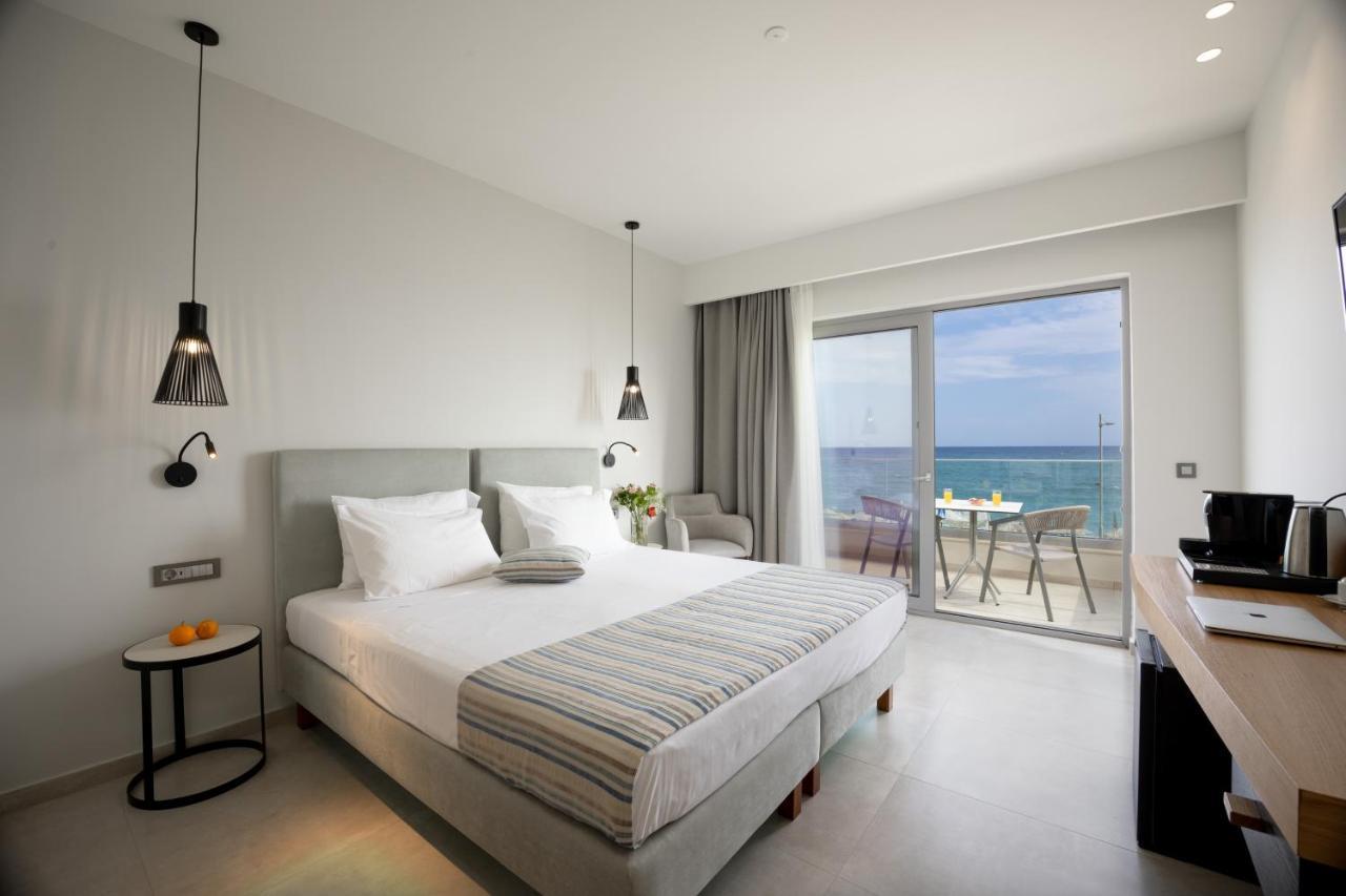 Batis Beach Hotel Rethymno Exterior foto