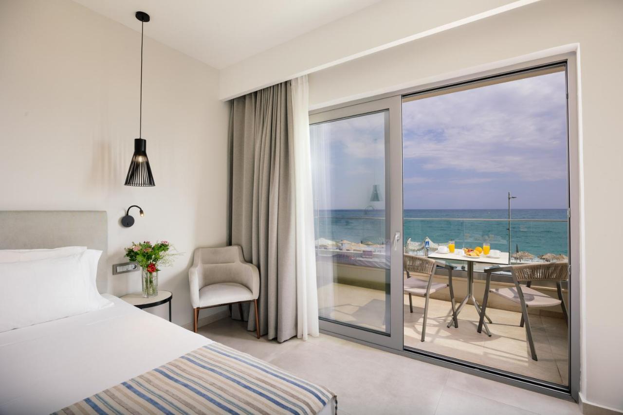 Batis Beach Hotel Rethymno Exterior foto