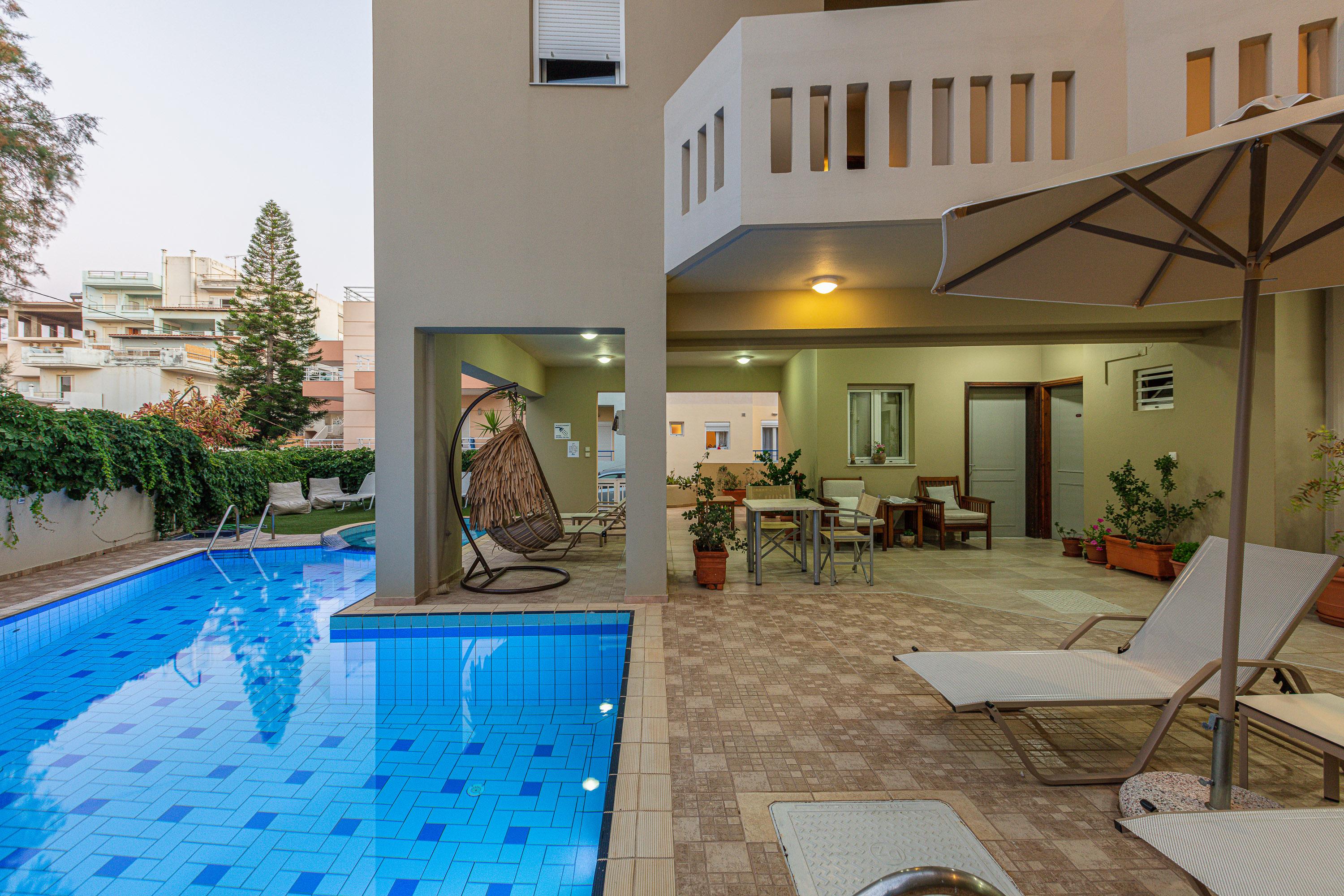 Batis Beach Hotel Rethymno Exterior foto