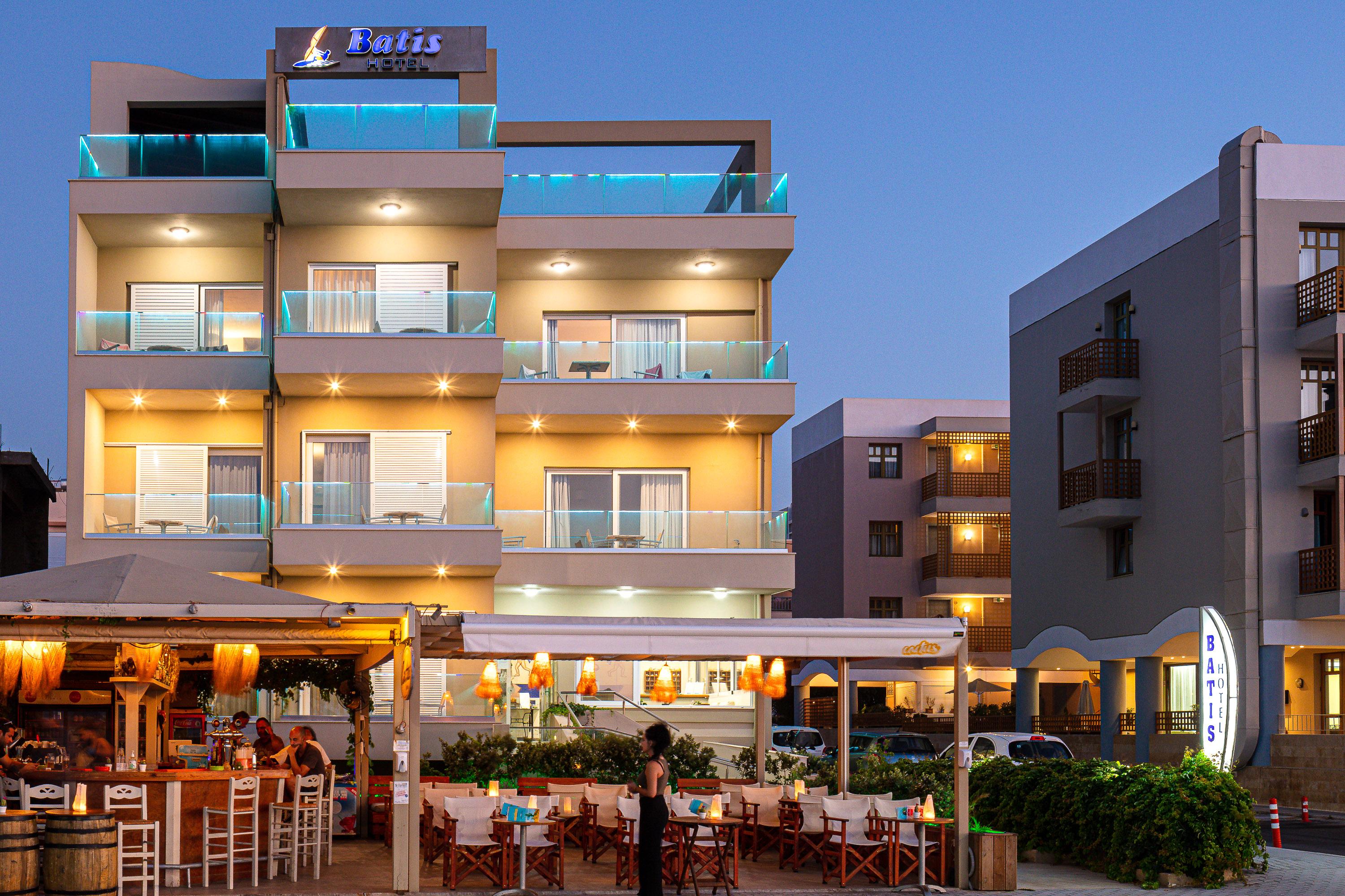 Batis Beach Hotel Rethymno Exterior foto