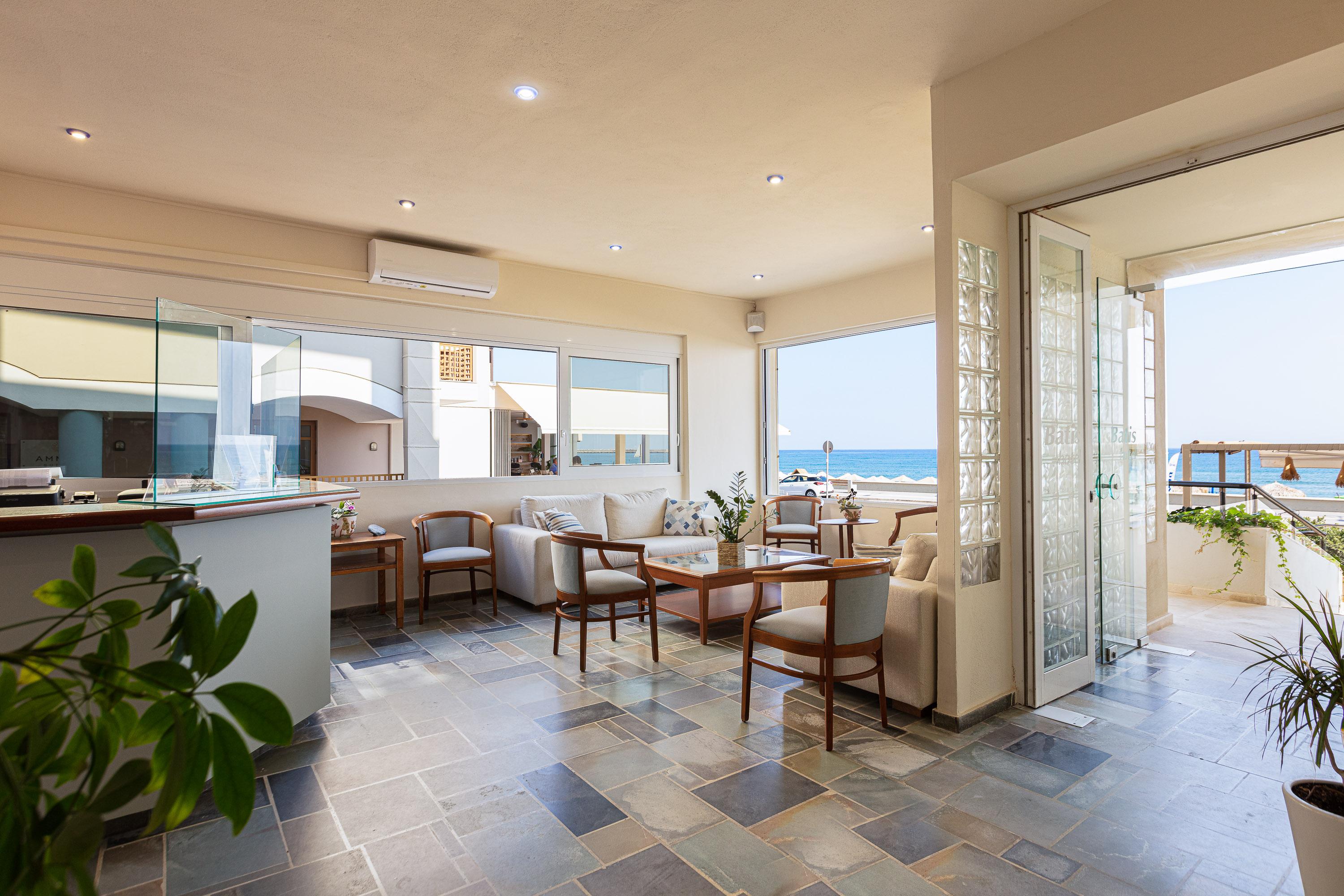 Batis Beach Hotel Rethymno Exterior foto