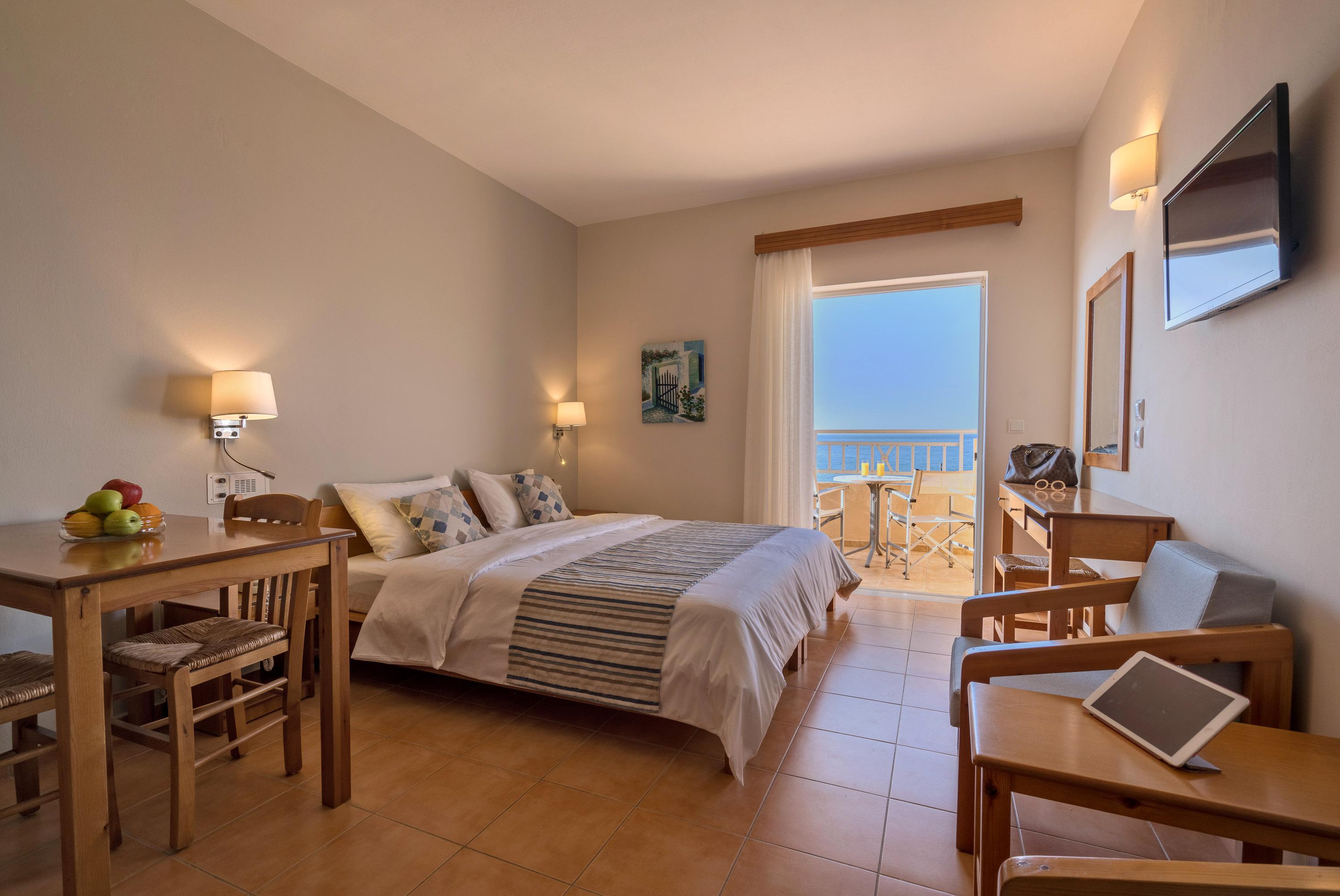 Batis Beach Hotel Rethymno Exterior foto