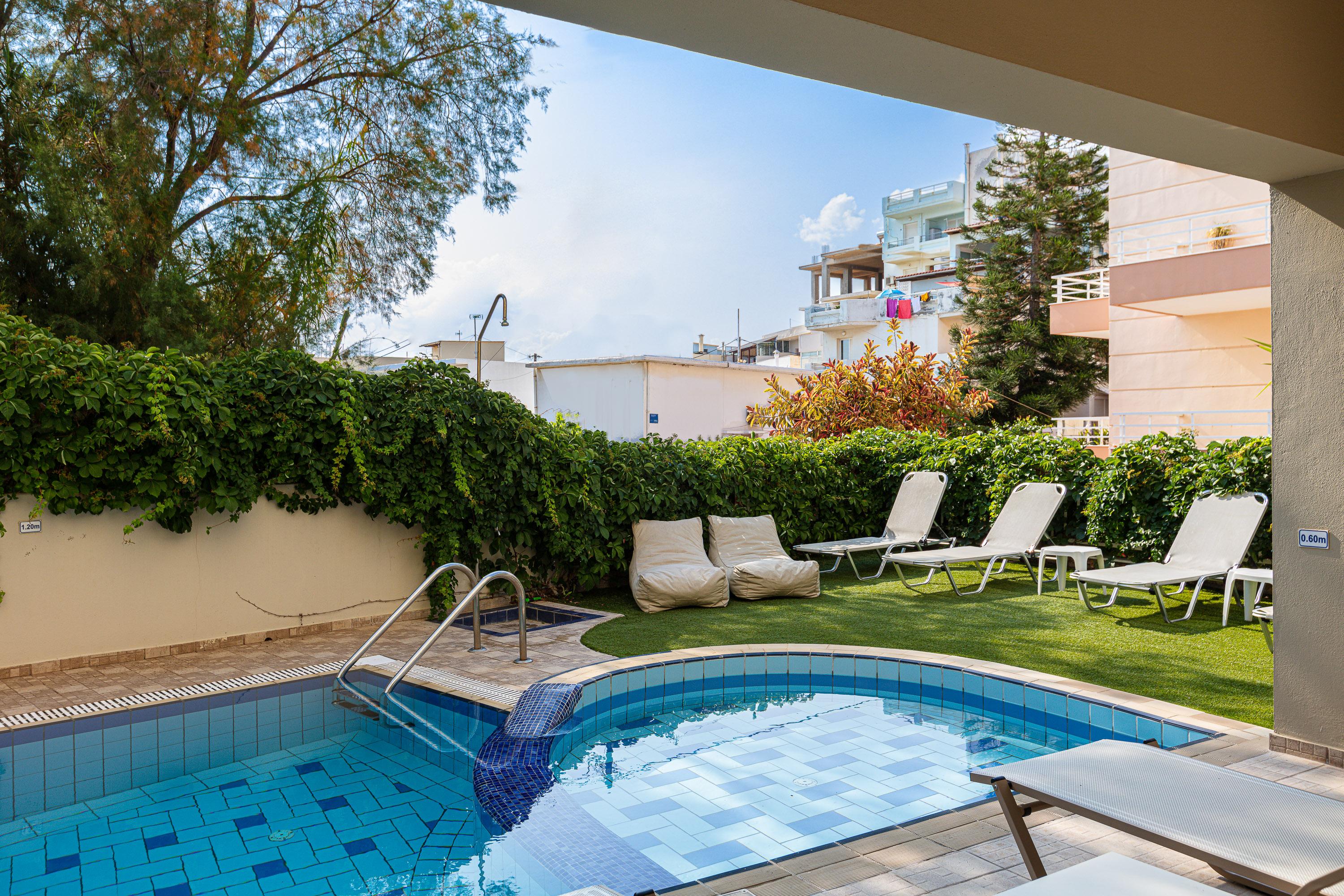 Batis Beach Hotel Rethymno Exterior foto