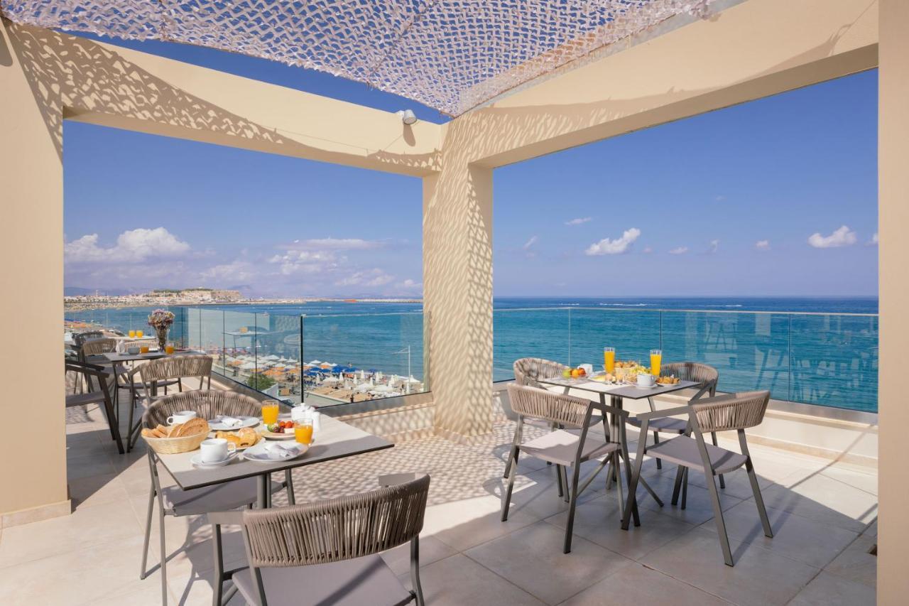 Batis Beach Hotel Rethymno Exterior foto