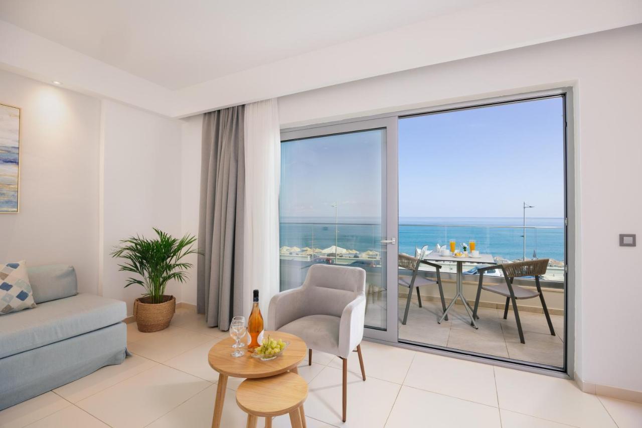 Batis Beach Hotel Rethymno Exterior foto