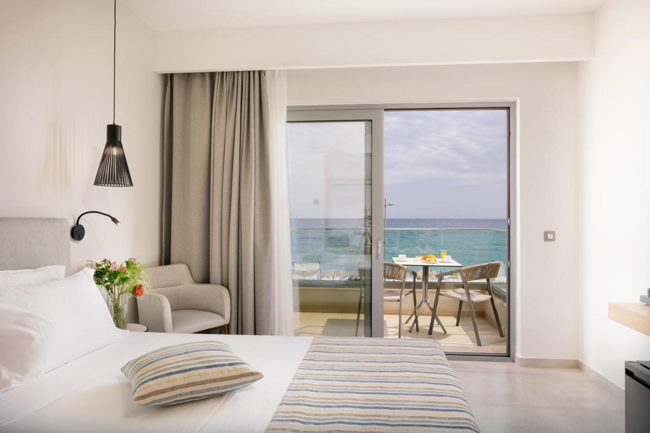 Batis Beach Hotel Rethymno Exterior foto