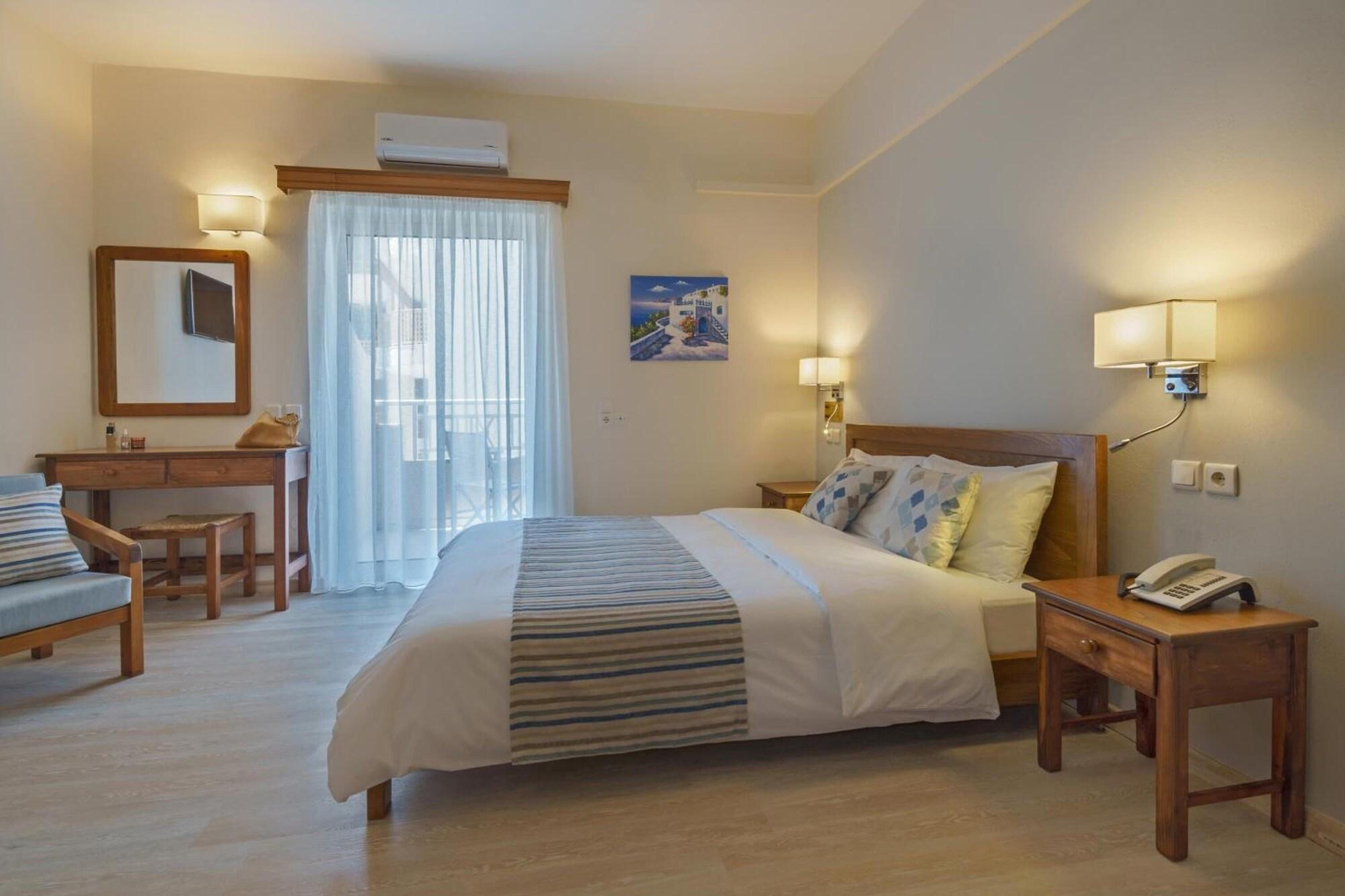 Batis Beach Hotel Rethymno Exterior foto