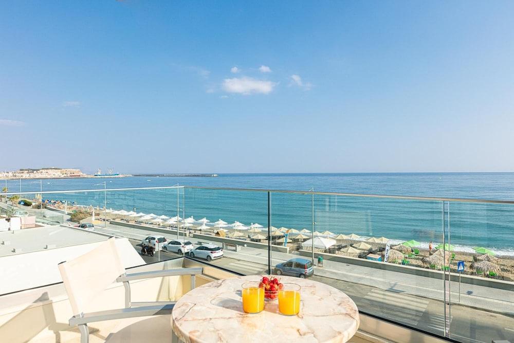 Batis Beach Hotel Rethymno Exterior foto