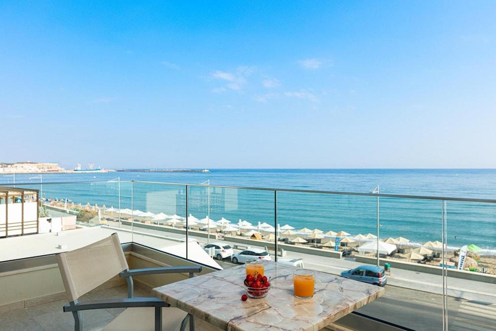 Batis Beach Hotel Rethymno Exterior foto