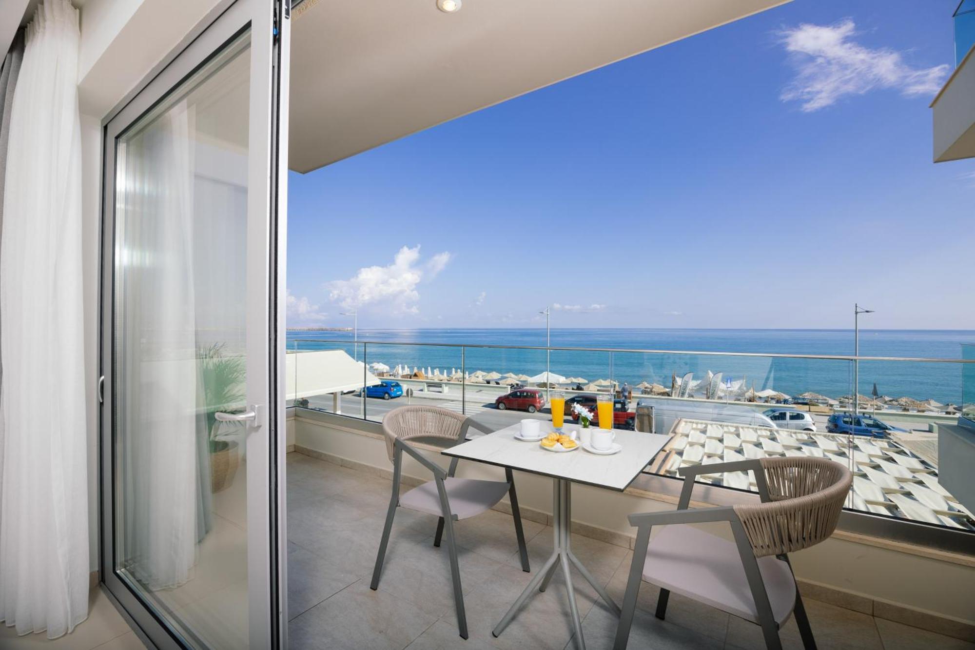 Batis Beach Hotel Rethymno Exterior foto