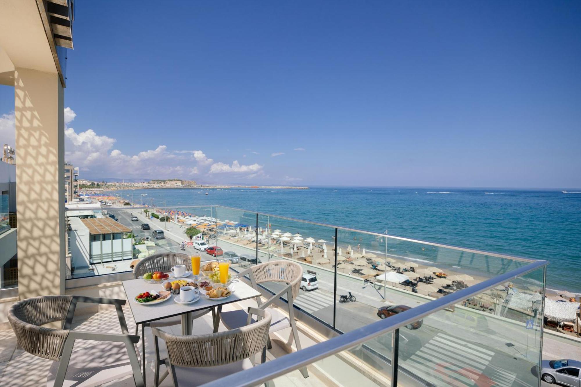 Batis Beach Hotel Rethymno Exterior foto