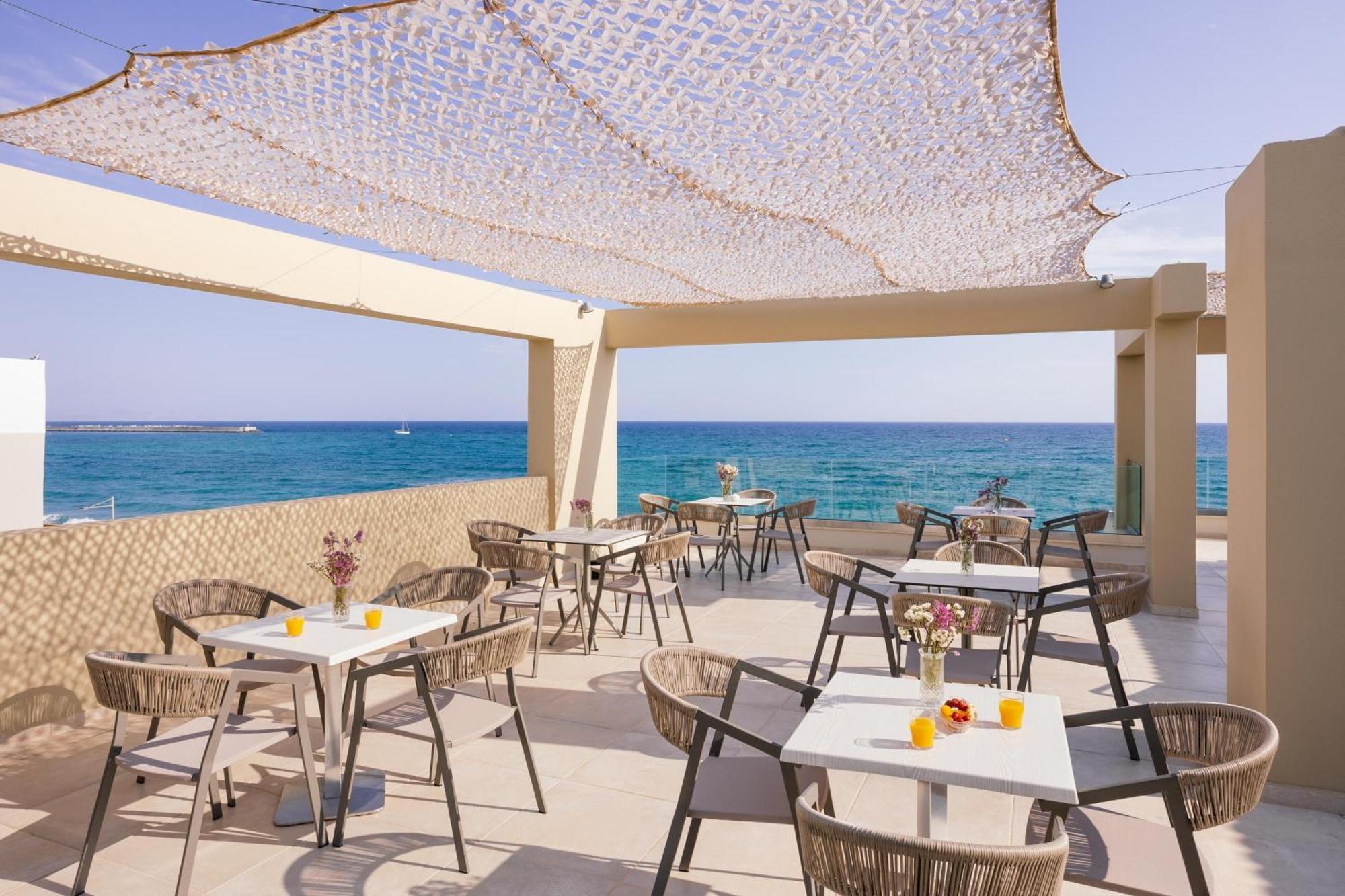 Batis Beach Hotel Rethymno Exterior foto