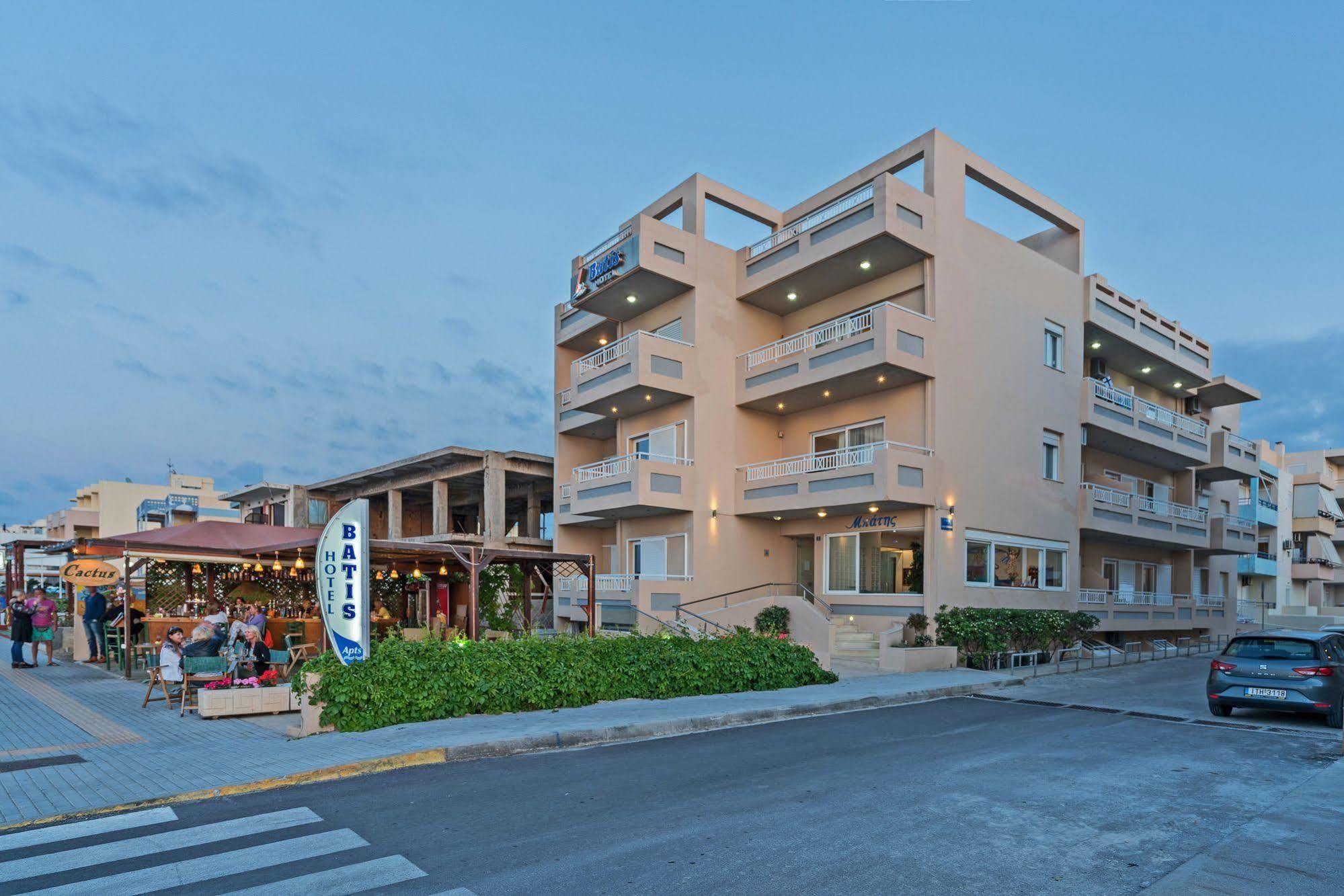 Batis Beach Hotel Rethymno Exterior foto