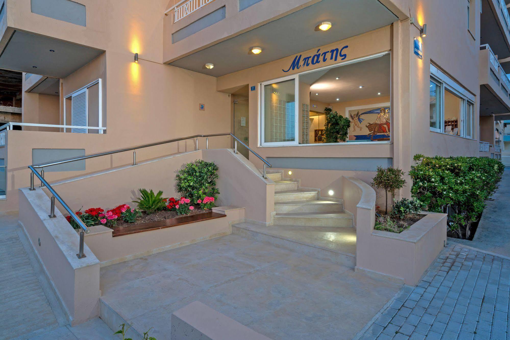 Batis Beach Hotel Rethymno Exterior foto