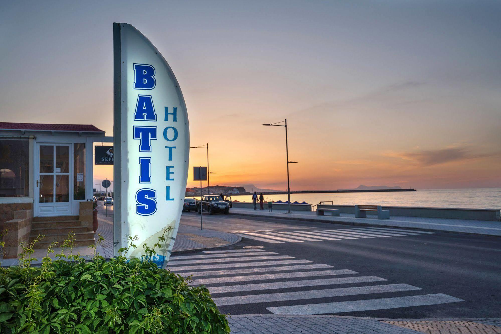 Batis Beach Hotel Rethymno Exterior foto