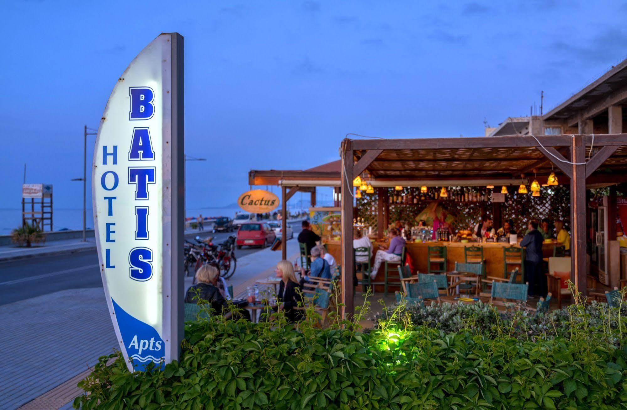 Batis Beach Hotel Rethymno Exterior foto