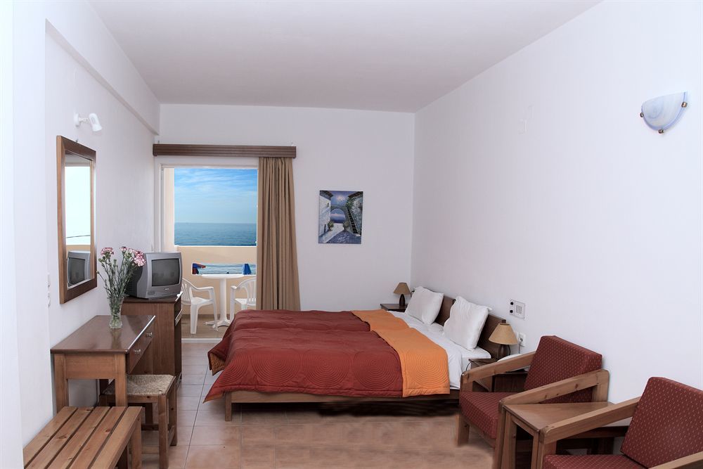 Batis Beach Hotel Rethymno Exterior foto