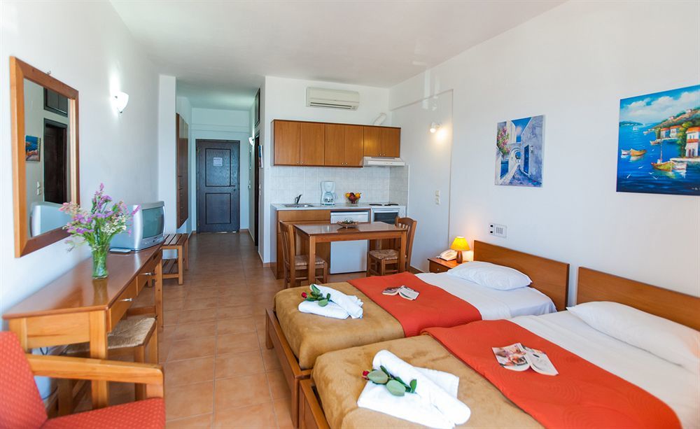 Batis Beach Hotel Rethymno Exterior foto