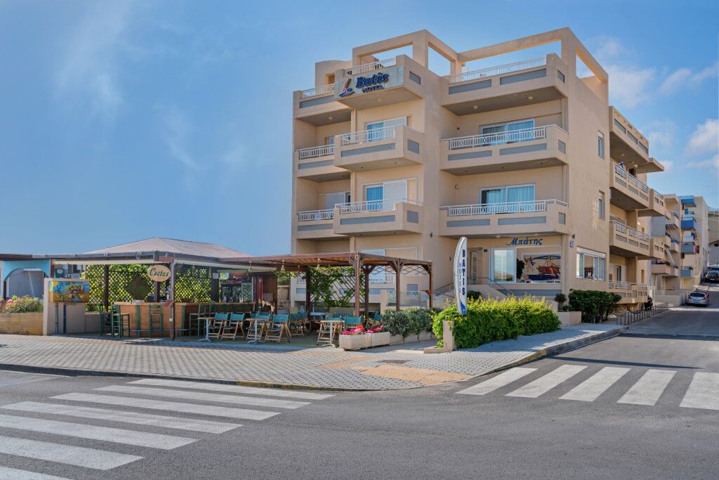 Batis Beach Hotel Rethymno Exterior foto